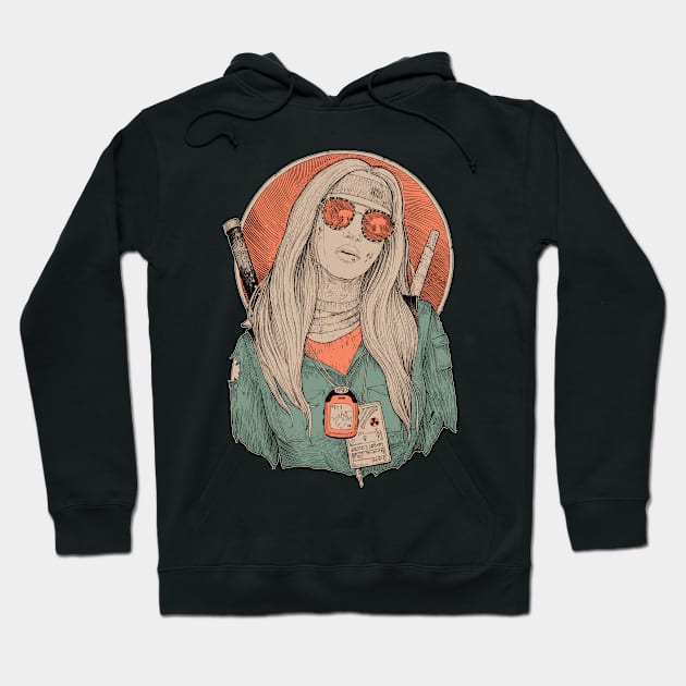 Apocalyptic girl Hoodie by TimurKhabirovArt